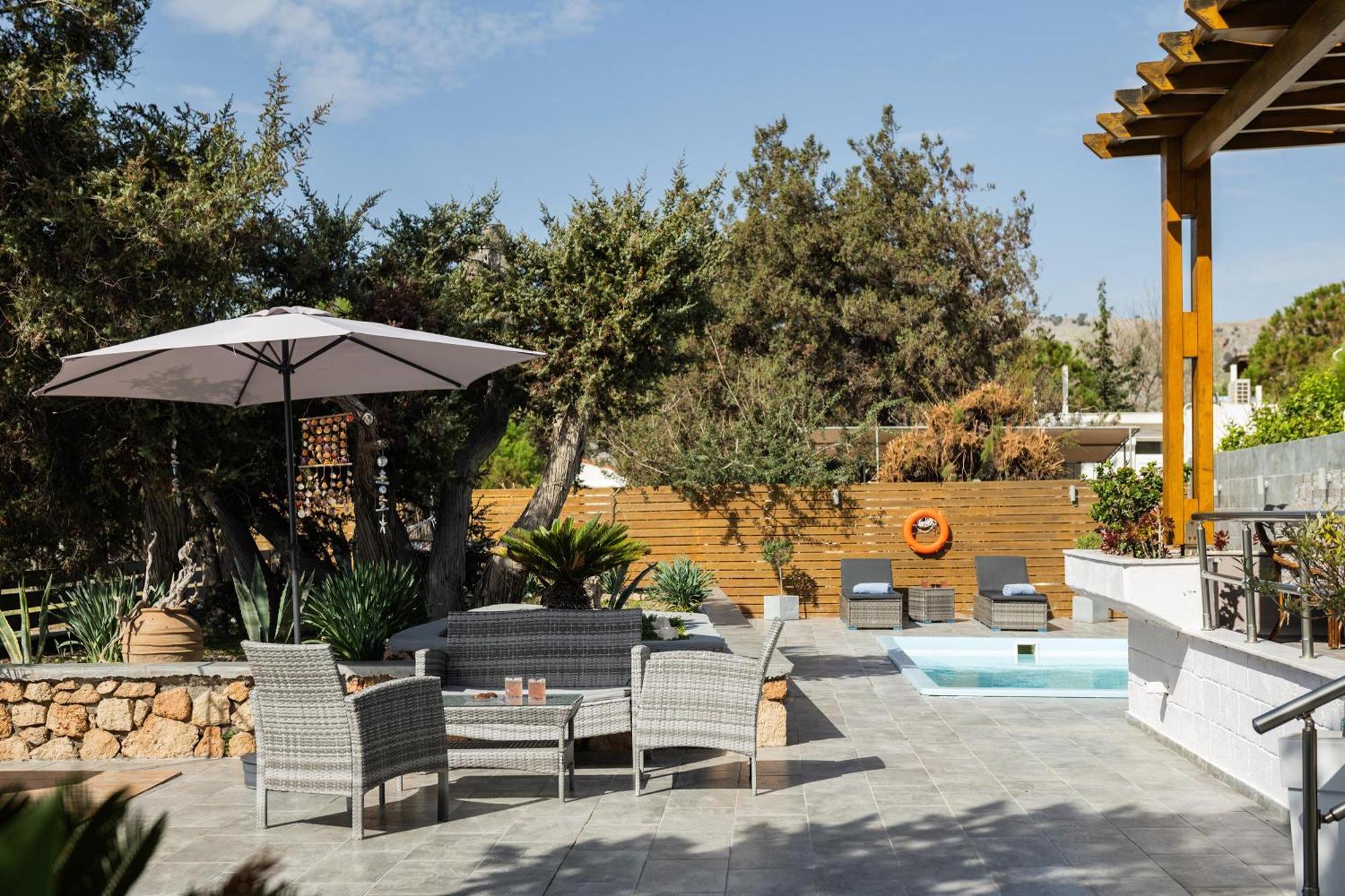 Villa Perla Lardos Dış mekan fotoğraf